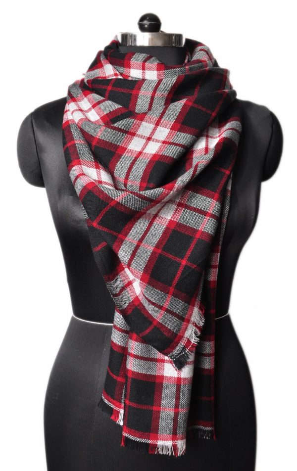 Tartan Checks Pattern Scarfs